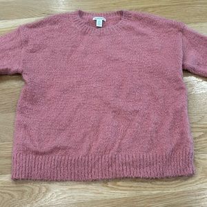 Pink kids Nordstrom sweater.